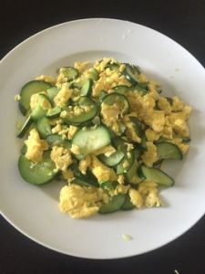 雞蛋炒黃瓜 雞蛋炒黃瓜