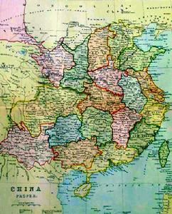 1875年清朝於十八省之行政區劃