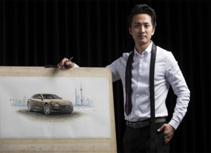 中國青年著名畫家—張毅權