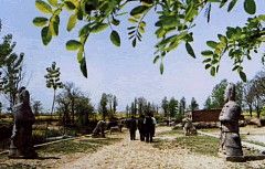 吳復墓石雕群 吳復墓石雕群