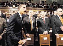 歐巴馬在眾議院投票