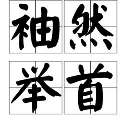 袖然舉首 袖然舉首