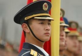 馬常利[三軍儀仗隊護旗手]