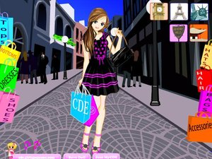 清純少女去購物 清純少女去購物