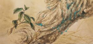 鴻運當頭圖(局部)