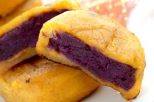 南瓜紫薯餅 南瓜紫薯餅