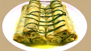 薺菜鮮肉黃金條 薺菜鮮肉黃金條