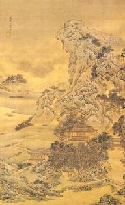 清袁耀山雨欲來圖 清袁耀山雨欲來圖