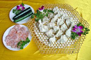 中苑黃瓜蝦仁水餃 中苑黃瓜蝦仁水餃