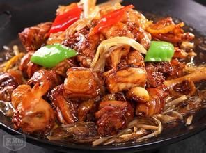 七彩炒鱘皮 七彩炒鱘皮