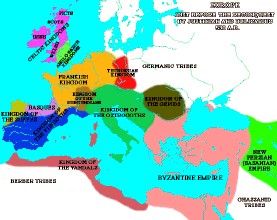 歐洲民族大遷徙 歐洲民族大遷徙