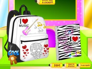 設計書包和筆記本