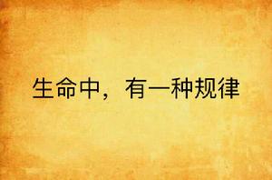 生命中,有一種規律 生命中,有一種規律