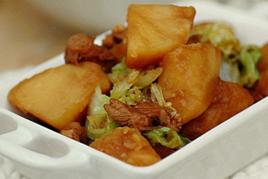 白菜熬土豆 白菜熬土豆