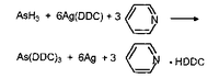 二乙基二硫代氨基甲酸銀法反應方程式