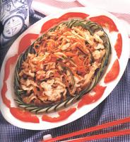 沙茶嫩雞絲 沙茶嫩雞絲