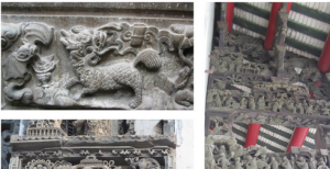 三雕三塑、壁畫