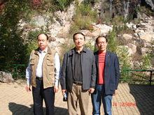 和李貫通、張振民先生在一起