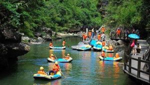 流溪河峽谷漂流 流溪河峽谷漂流