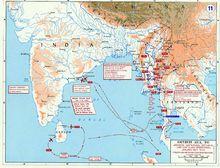 日軍對緬甸、印度洋的進攻作戰