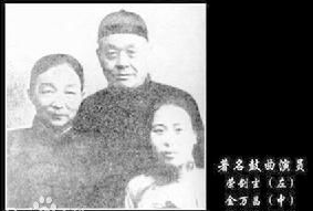 著名鼓曲演員舊照