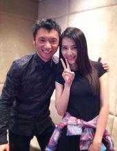 劉雪亮與高圓圓合影