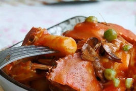 茄汁年糕蟹 茄汁年糕蟹