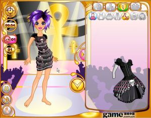 朋克女生換裝 朋克女生換裝