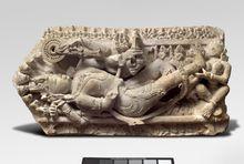 睡在無邊之蛇身上的毗濕奴神