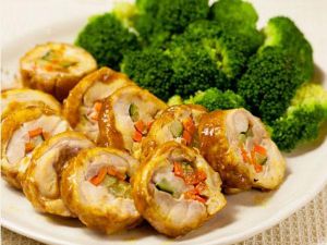 咖喱雞腿卷 咖喱雞腿卷