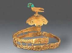 戰國匈奴王金冠 戰國匈奴王金冠