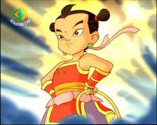 卡通片《哪吒傳奇》中形象