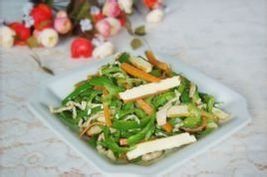 青椒豆乾炒肉絲 青椒豆乾炒肉絲