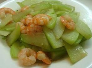 鮮蝦燴瓜茸