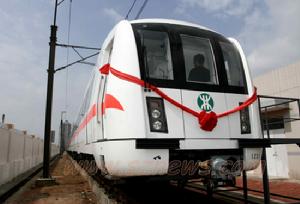 中國第一列A型捷運列車