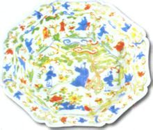 五彩多子盒 五彩多子盒