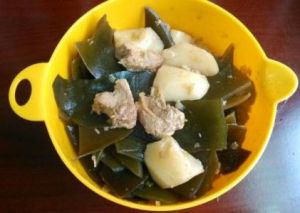 土豆海帶根燉凍豆腐 土豆海帶根燉凍豆腐
