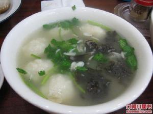 髮菜貢丸湯 髮菜貢丸湯