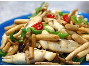 茶樹菇爆炒蟶子 茶樹菇爆炒蟶子