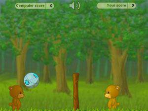 熊熊打排球 熊熊打排球