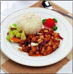 微波菜宮保雞丁