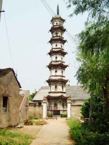 湖鎮舍利塔 湖鎮舍利塔