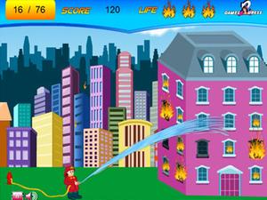 城市消防員遊戲 城市消防員遊戲