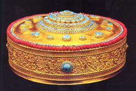 金嵌松石珊瑚壇城