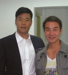 藍秀化妝學院院長為合作代言人于榮光造型