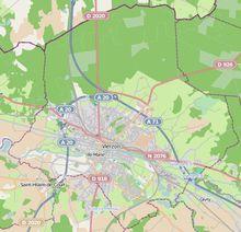 維耶爾宗市區地圖