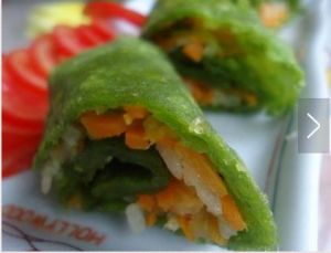 菠菜胡蘿蔔卷 菠菜胡蘿蔔卷