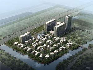 杭州恒生科技園鳥瞰圖