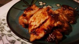 照燒汁煎雞扒 照燒汁煎雞扒