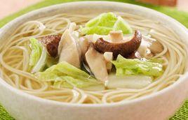 白菜菌菇面 白菜菌菇面